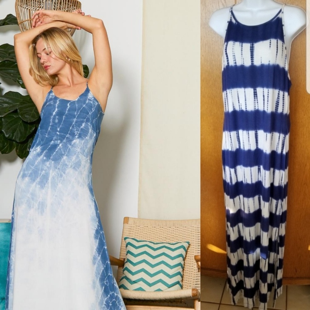 Cloth & People maxi dress Tie dyed dress